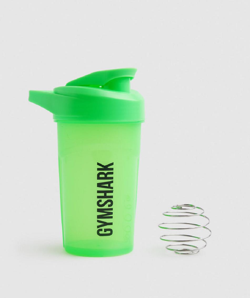 Botellas de Agua Gymshark Shaker Accessories Verde | CO 4283UZG